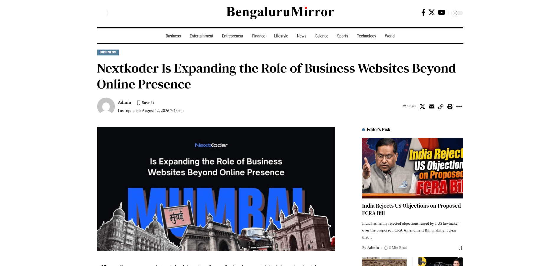 Nextkoder Is Expanding the Role of Business Websites Beyond Online Presence